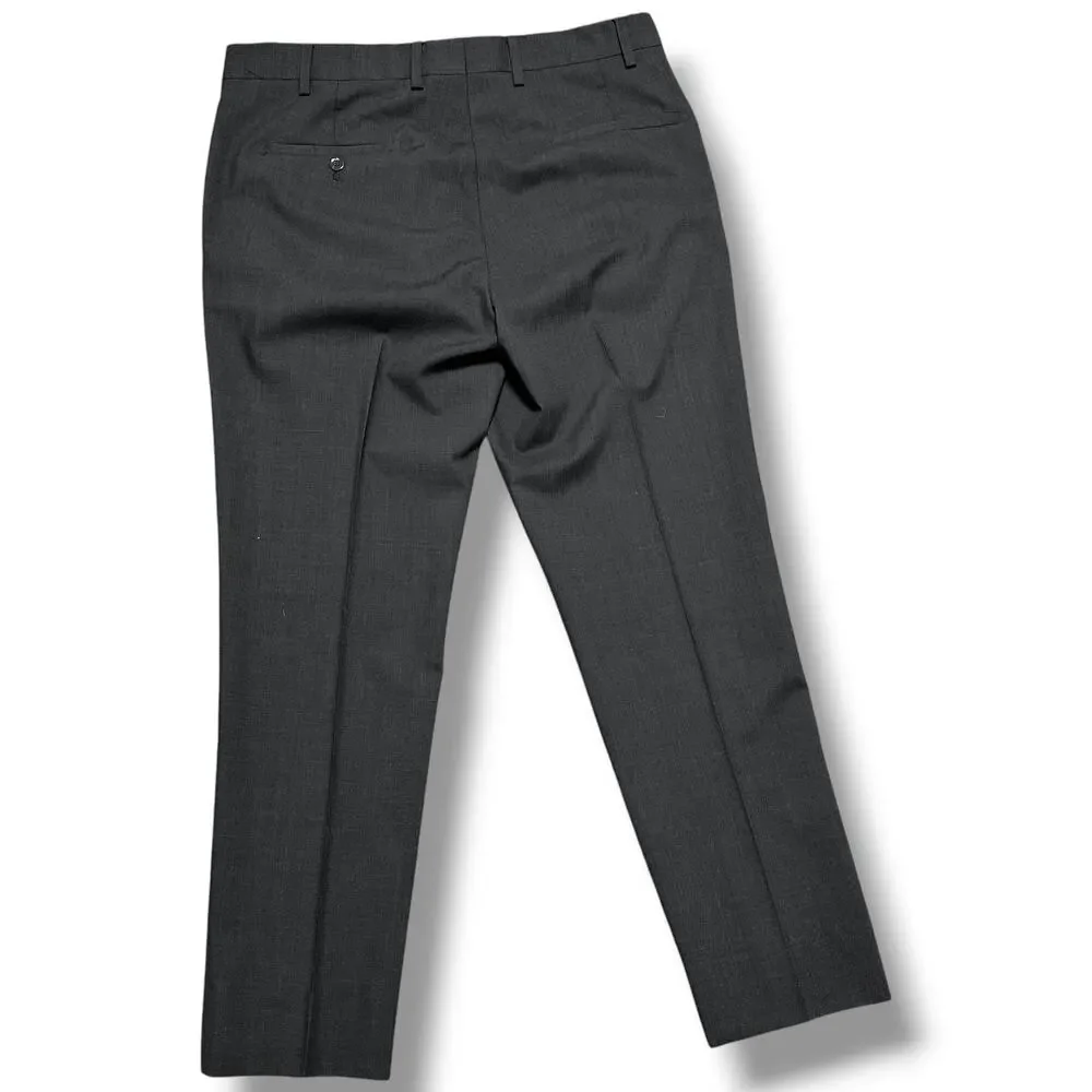 Louis Vuitton Uniforms Gray Wool Dress Pants Trousers Flat Front Sz 50 US 36x29